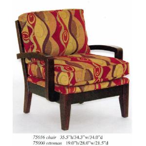 Wood Arm Chair Image